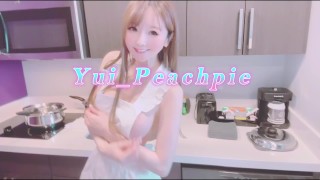 Stepsister Gets Fucked Hard While She’s Cooking and Creampied inside Her Tiny Pussy in the Kitchen