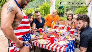 Biphoria – 4th Of July Hot Af Bi Orgy ft Aften Opal, Hatler Gurius N’MORE!!